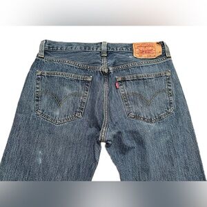 Levi’s 501 Men’s size 34 x 26 Great Condition Short Inseam Button Fly Denim